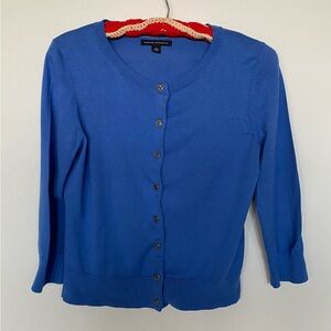 Banana Republic woman’s Button down sweater.  Cotton/silk content.  Sz. Medium